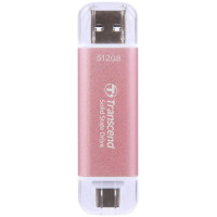 Transcend External SSD|TRANSCEND|ESD310|512GB|USB-C|USB|3D NAND|Write speed 900 MBytes/sec|Read speed 1050 MBytes/sec|TS512GESD310P
