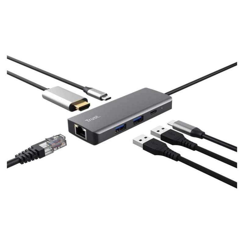 Trust ADAPTER USB-C DALYX 6-IN-1/24968 TRUST