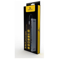 Gembird I/O ADAPTER USB-C TO HDMI/USB3/9IN1 A-CM-COMBO9-01 GEMBIRD
