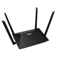 Asus Wireless Router|ASUS|Wireless Router|1800 Mbps|Mesh|Wi-Fi 5|Wi-Fi 6|IEEE 802.11n|USB|1 WAN|3x10/100/1000M|Number of antennas 4|RT-AX1800U