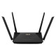 Asus Wireless Router|ASUS|Wireless Router|1800 Mbps|Mesh|Wi-Fi 5|Wi-Fi 6|IEEE 802.11n|USB|1 WAN|3x10/100/1000M|Number of antennas 4|RT-AX1800U
