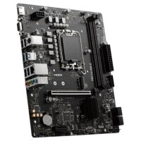 MSI Mainboard|MSI|Intel H610|LGA1700|Micro-ATX|Memory DDR5|Memory slots 2|1xPCI-Express 1x|1xPCI-Express 16x|1xM.2|1x15pin D-sub|1xHDMI|4xUSB 2.0|2xUSB 3.2|1xPS/2|1xRJ45|3xAudio port|PROH610M-E