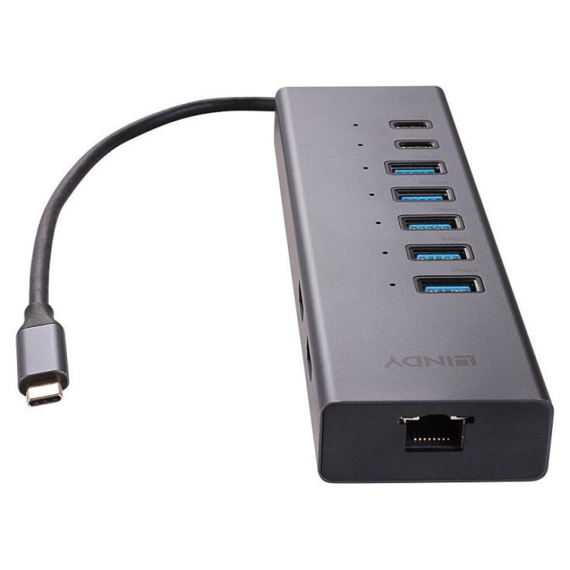 Lindy I/O DOCKING STATION USB-C/DST-MINI DUO 43373 LINDY