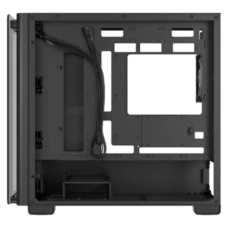 Asus Case|ASUS|A23 PLUS|MidiTower|Case product features Transparent panel|MicroATX|MiniITX|Colour Black|A23PLUSTG/ARGBBLACK