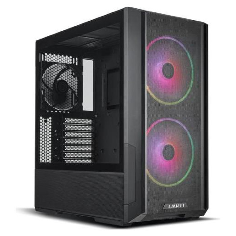 Lian Li Case|LIAN LI|LANCOOL 216RX BLACK|MidiTower|Case product features Transparent panel|ATX|EATX|MicroATX|MiniITX|Colour Black|G99.LAN216RX.00