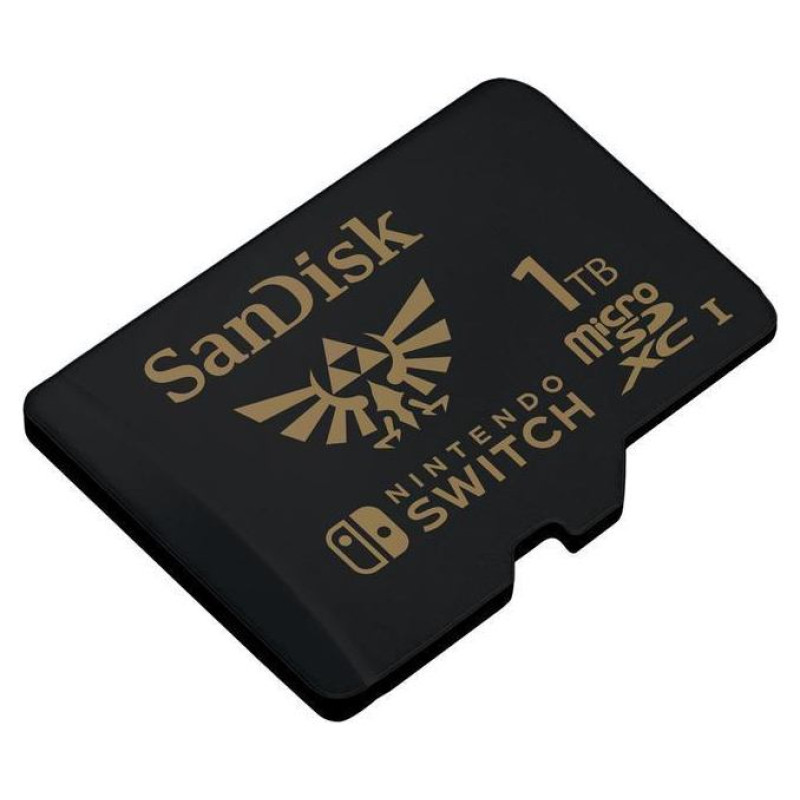 Sandisk Nintendo MicroSDXC UHS-I card for Nintendo Switch, Zelda Edition- 1TB, Up to 100MB/s read up to 90MB/s write