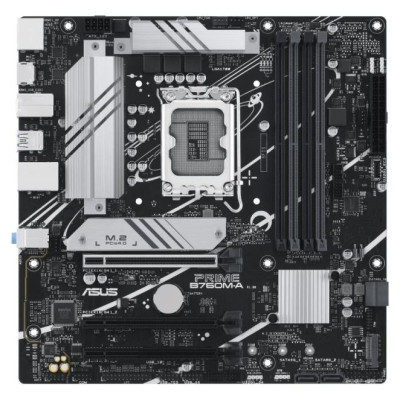Asus Mainboard|ASUS|Intel B760 Express|LGA1700|Micro-ATX|Memory DDR5|Memory slots 4|2xPCI-Express 4.0 16x|2xM.2|1xHDMI|2xDisplayPort|4xUSB 2.0|2xUSB 3.2|1xPS/2|1xRJ45|3xAudio port|PRIMEB760M-A-CSM