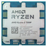 AMD CPU|AMD|Desktop|Ryzen 5|7500F|3700 MHz|Cores 6|6MB|Socket SAM5|65 Watts|OEM|100-000000597