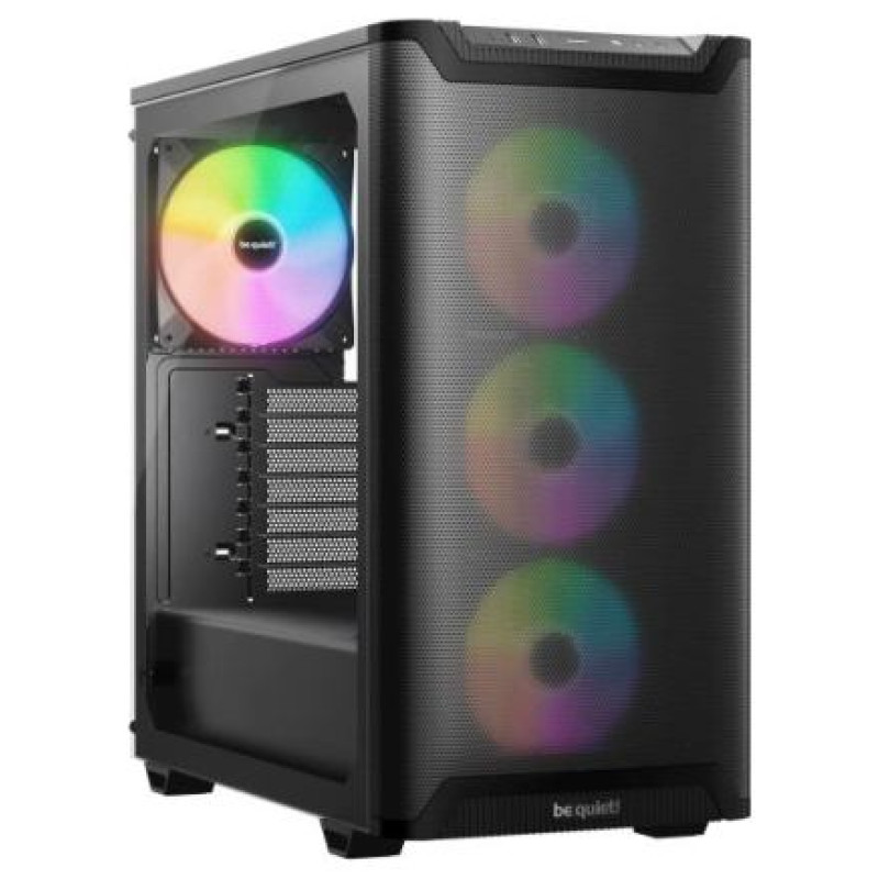 Be Quiet Case|BE QUIET|PURE BASE 501 LX|MidiTower|Case product features Transparent panel|Not included|ATX|MicroATX|MiniITX|Colour Black|BGW78