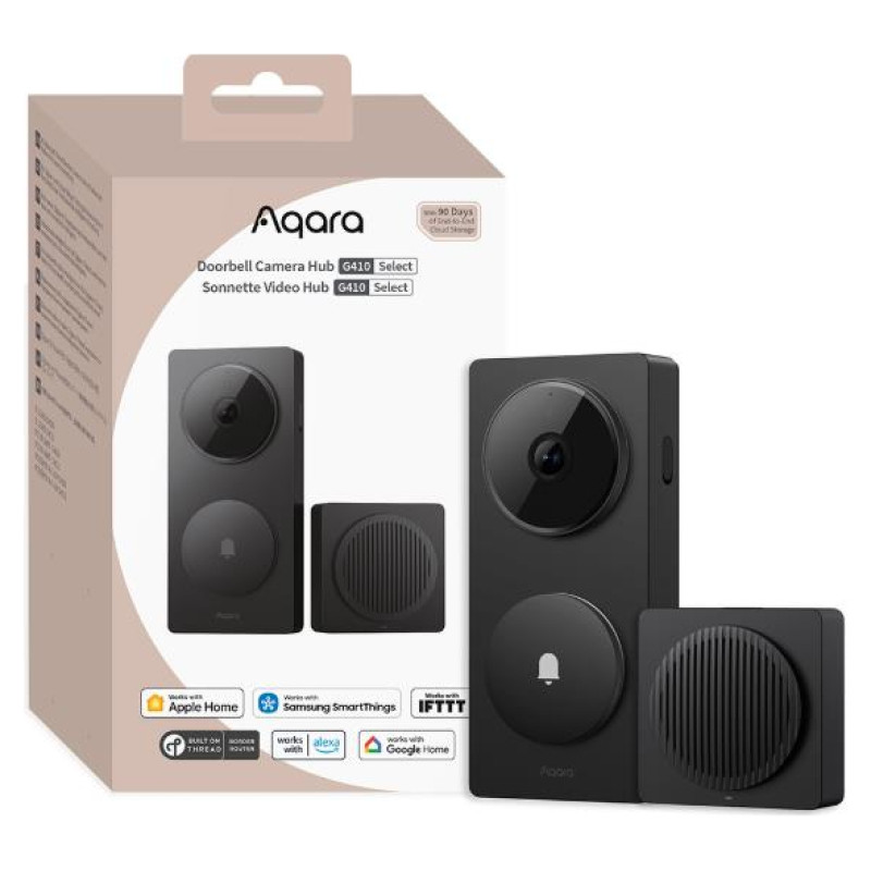Aqara SMART HOME G410 DOORBELL CAM/HUB BLACK CH-C09D-B AQARA