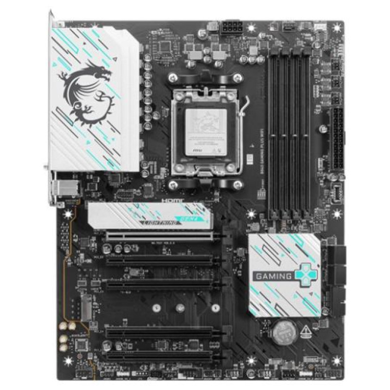 MSI Mainboard|MSI|AMD B840|SAM5|ATX|Memory slots 4|5xPCI-Express 16x|2xM.2|1xHDMI|1xAudio-In|1xAudio-Out|1xMicrophone|4xUSB 2.0|3xUSB 3.2|1xUSB-C|1xRJ45|B840GAMINGPLUSWIFI