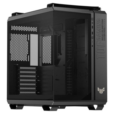 Asus Case|ASUS|TUF Gaming GT502 Horizon|MidiTower|Case product features Transparent panel|Not included|ATX|MicroATX|MiniITX|Colour Black|TUFGAMINGGT502HORIZON
