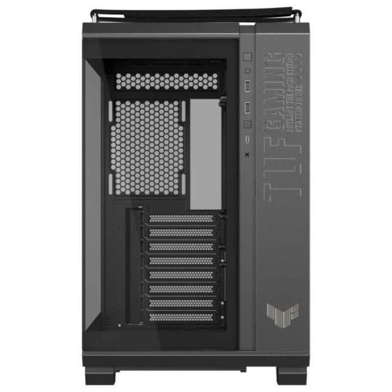 Asus Case|ASUS|TUF Gaming GT502 Horizon|MidiTower|Case product features Transparent panel|Not included|ATX|MicroATX|MiniITX|Colour Black|TUFGAMINGGT502HORIZON