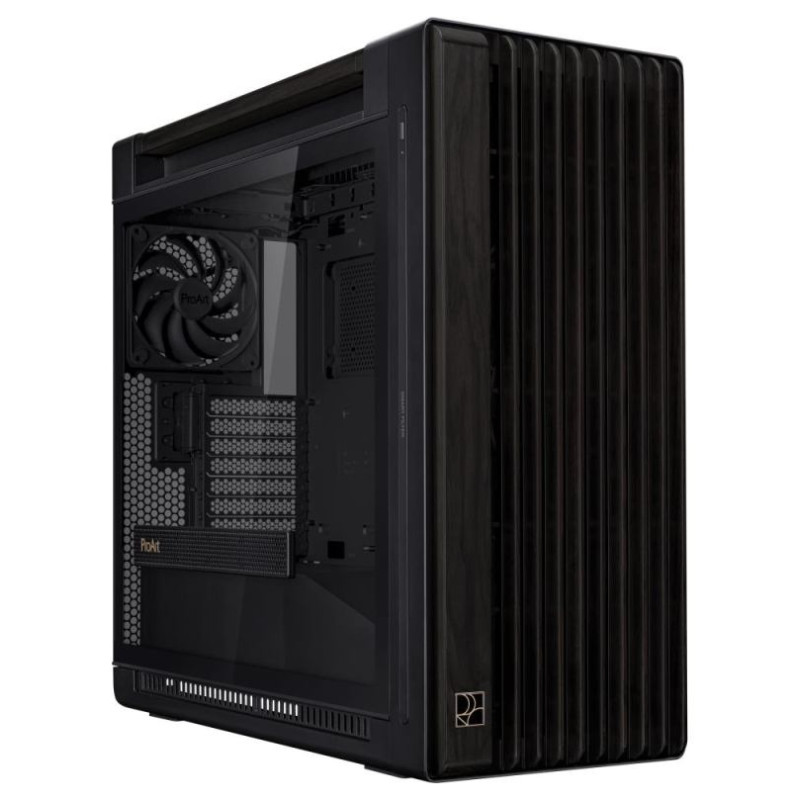 Asus Case|ASUS|ProArt PA602 Wood Edition - Tempered Glass Panel|MidiTower|Case product features Transparent panel|ATX|EATX|MicroATX|MiniDTX|MiniITX|Colour Black|PROARTPA602WOODTGPWM