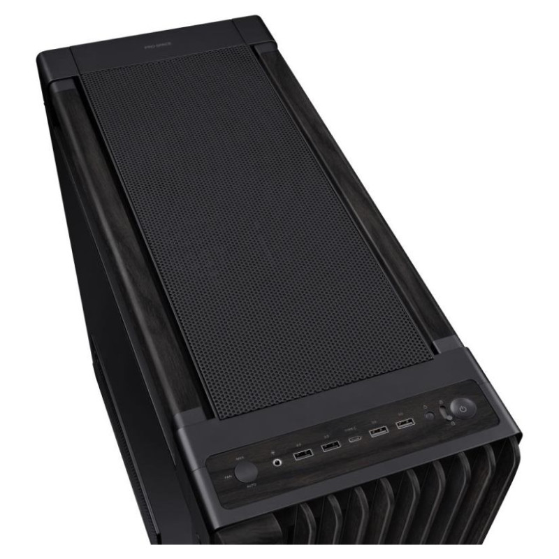 Asus Case|ASUS|ProArt PA602 Wood Edition - Tempered Glass Panel|MidiTower|Case product features Transparent panel|ATX|EATX|MicroATX|MiniDTX|MiniITX|Colour Black|PROARTPA602WOODTGPWM