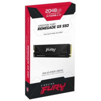 Kingston SSD|KINGSTON|FURY|2TB|M.2|PCIe Gen5|NVMe|3D TLC|Write speed 14000 MBytes/sec|Read speed 14700 MBytes/sec|2.3mm|MTBF 200000 hours|SFYR2S/2T0
