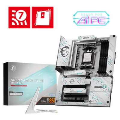 MSI Mainboard|MSI|AMD B850|SAM5|ATX|Memory DDR5|Memory slots 4|B850GAMINGPLUSWIFIPZ