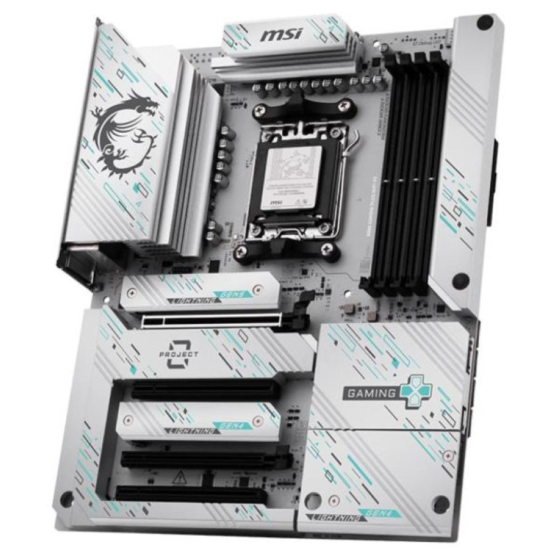 MSI Mainboard|MSI|AMD B850|SAM5|ATX|Memory DDR5|Memory slots 4|B850GAMINGPLUSWIFIPZ