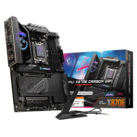 MSI Mainboard|MSI|AMD X870E|SAM5|ATX|Memory DDR5|Memory slots 4|3xPCI-Express 16x|1xPCI-Express 4.0 4x	|1xPCI-Express 5.0 4x|1xPCI-Express 5.0 16x|4xM.2|4xUSB 2.0|4xUSB 3.2|3xUSB-C|1xOptical S/PDIF|2xRJ45|2xAudio port|MPGX870ECARBONWIFI