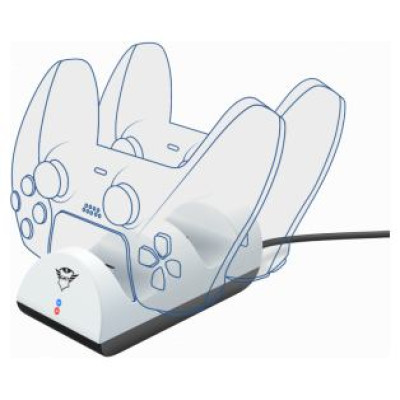 Trust Uzlādes stacija Trust GXT 254 PS5