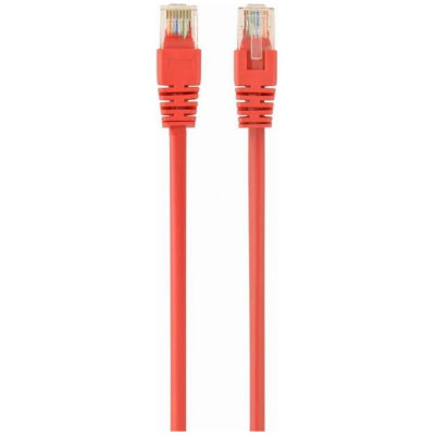 Gembird PATCH CABLE CAT5E UTP 0.5M/RED PP12-0.5M/R GEMBIRD