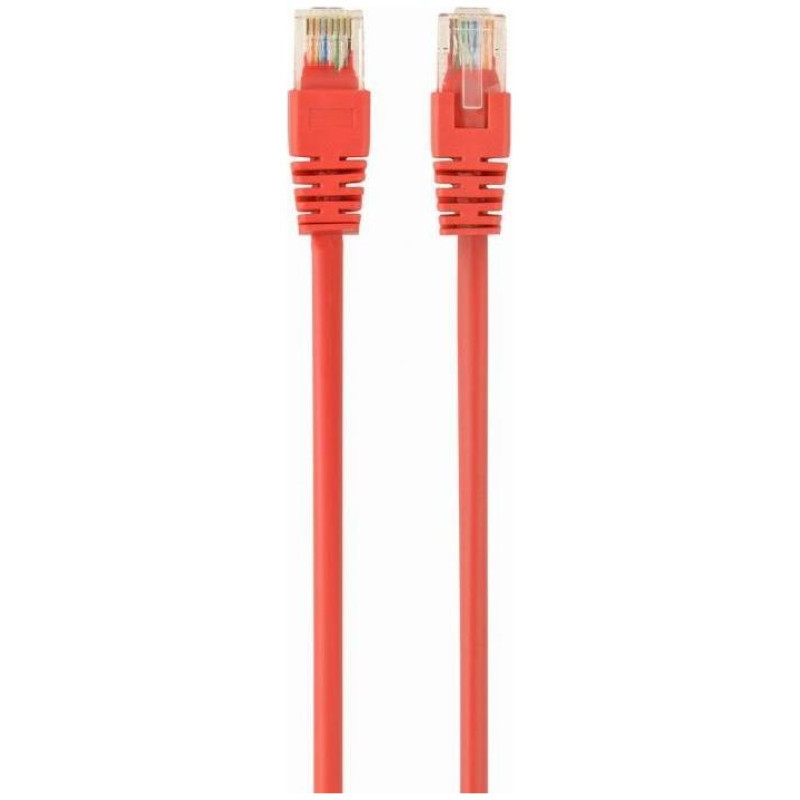 Gembird PATCH CABLE CAT5E UTP 0.5M/RED PP12-0.5M/R GEMBIRD