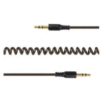Gembird CABLE AUDIO 3.5MM 1.8M SPIRAL/CCA-405-6 GEMBIRD