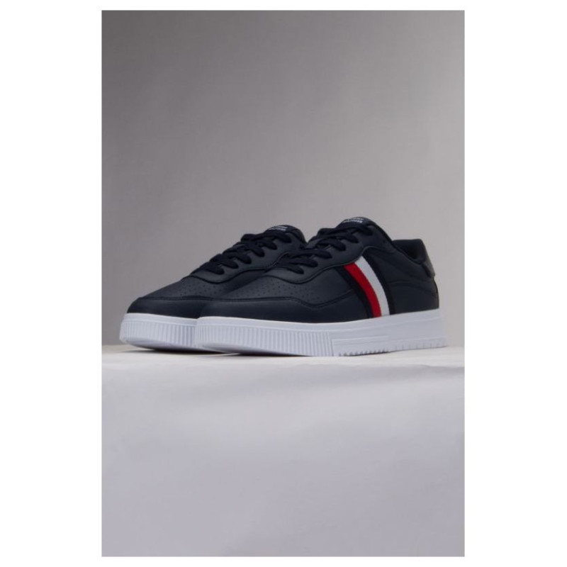 Tommy Hilfiger Supercup Leather Stripes M shoes FM0FM04824 DW5 (42)