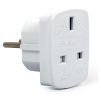 Gembird POWER ADAPTER AC UK TO EU/A-AC-UKEU-001 GEMBIRD