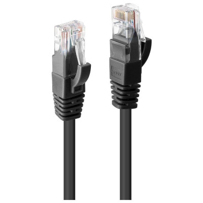 Lindy CABLE CAT6 UTP 1M/BLACK 48077 LINDY