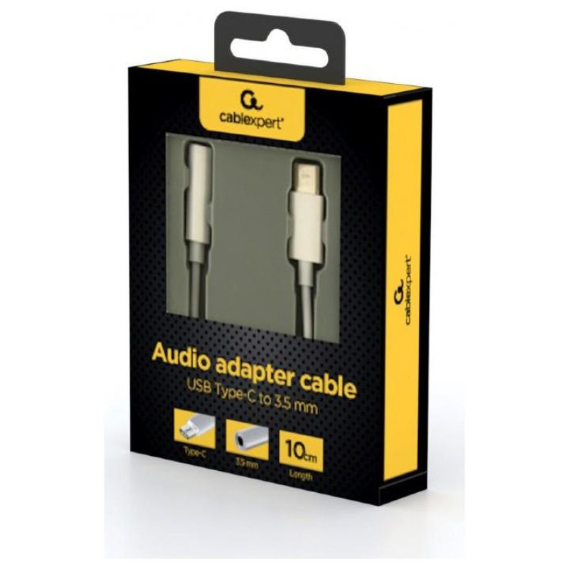 Gembird CABLE USB-C TO AUDIO 3.5MM/A-CM-3.5F-01 GEMBIRD