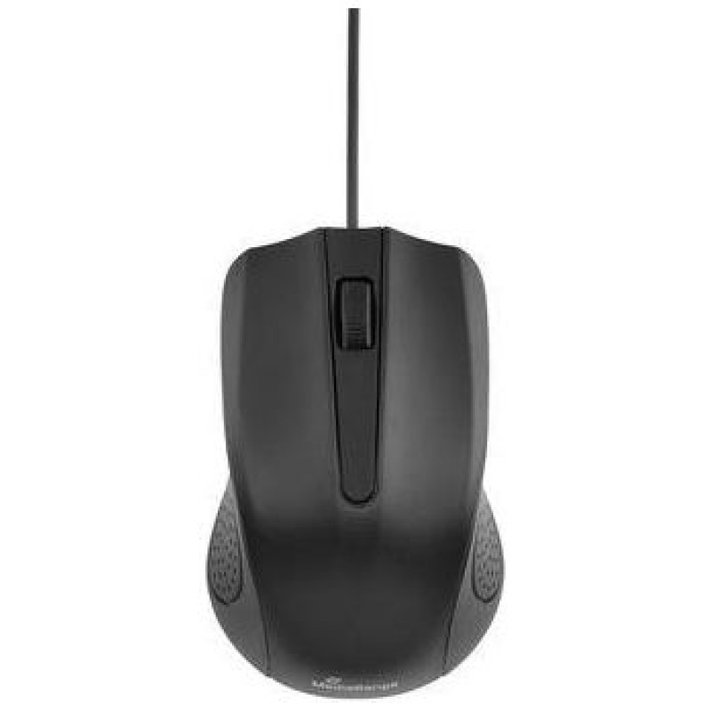 Mediarange MOUSE USB OPTICAL BLACK/3-BUTTON MROS210 MEDIARANGE