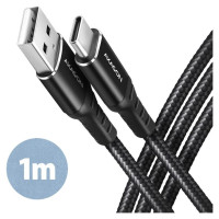 Axagon CABLE USB-C TO USB2.0 1M/BLACK BUCM-AM10AB AXAGON
