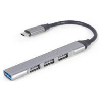 Gembird I/O HUB USB-C 4PORT/UHB-CM-U3P1U2P3-03 GEMBIRD