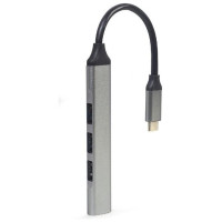 Gembird I/O HUB USB-C 4PORT/UHB-CM-U3P1U2P3-03 GEMBIRD