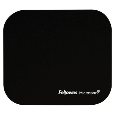 Fellowes MOUSE PAD MICROBAN/BLACK 5933907 FELLOWES