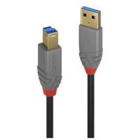 Lindy CABLE USB3.2 A-B 1M/ANTHRA 36741 LINDY