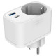 Gembird CHARGER USB UNIVERSAL 20W WHT/2P AC TA-ACPDQC20-01-W GEMBIRD