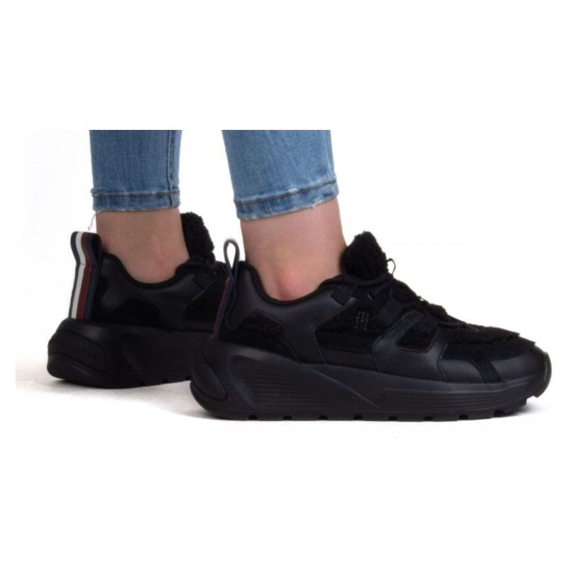 Tommy Hilfiger Fur Fashion Runner W shoes FW0FW07307BDS (38)