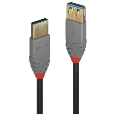 Lindy CABLE USB3.2 EXTENSION 2M/ANTHRA 36762 LINDY