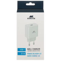 Rivacase MOBILE CHARGER WALL/WHITE PS4101 W00 RIVACASE