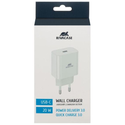 Rivacase MOBILE CHARGER WALL/WHITE PS4101 W00 RIVACASE