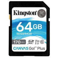 Kingston MEMORY SDXC 64GB UHS-I/SDG3/64GB KINGSTON