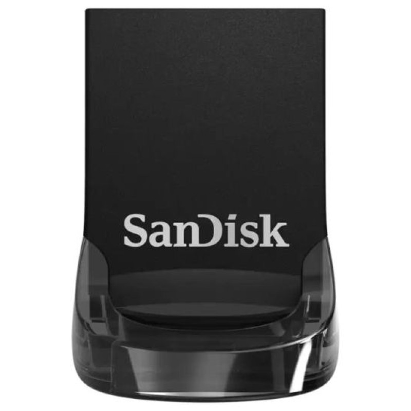Sandisk Ultra Fit 128GB, USB 3.1 - Small Form Factor Plug & Stay Hi-Speed USB Drive
