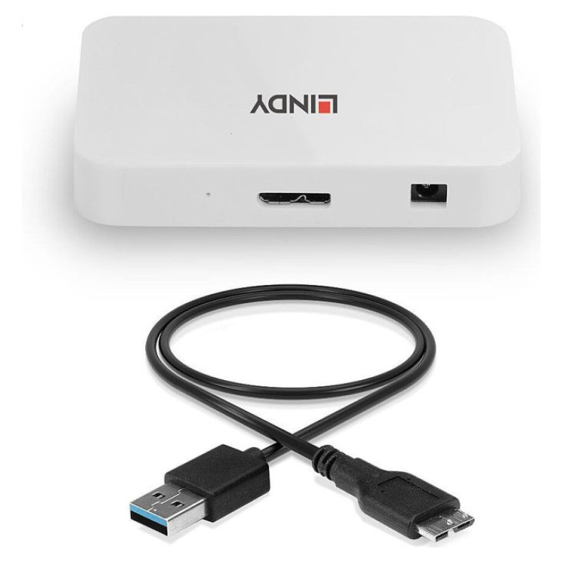 Lindy I/O HUB USB3 4PORT/43143 LINDY