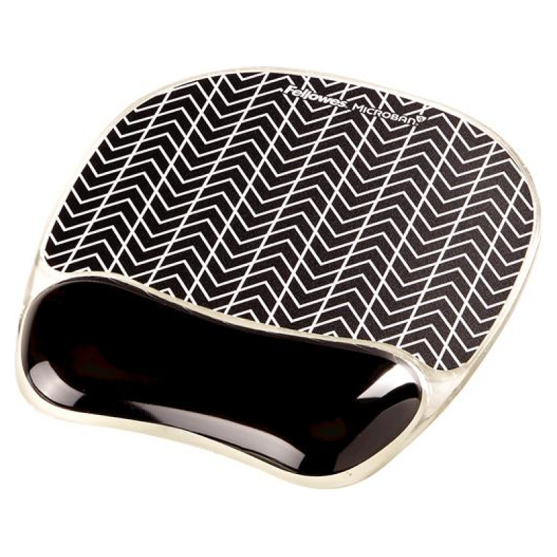Fellowes MOUSE PAD PHOTO GEL/CHEVRON 9653401 FELLOWES