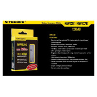 Nitecore WHISTLE OUTDOOR EMERGENCY/120DB NWS10 NITECORE