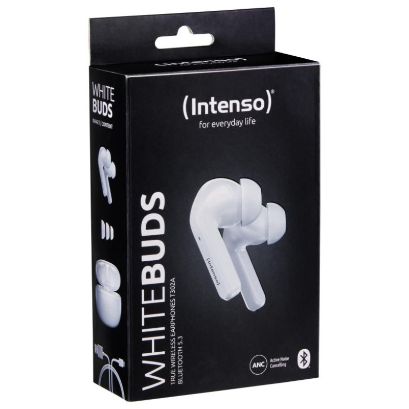Intenso HEADSET BUDS T302A/WHITE 3720302 INTENSO