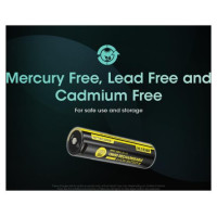 Nitecore BATTERY RECH. LI-ION 3.6V/NL1836R(3600MAH) NITECORE