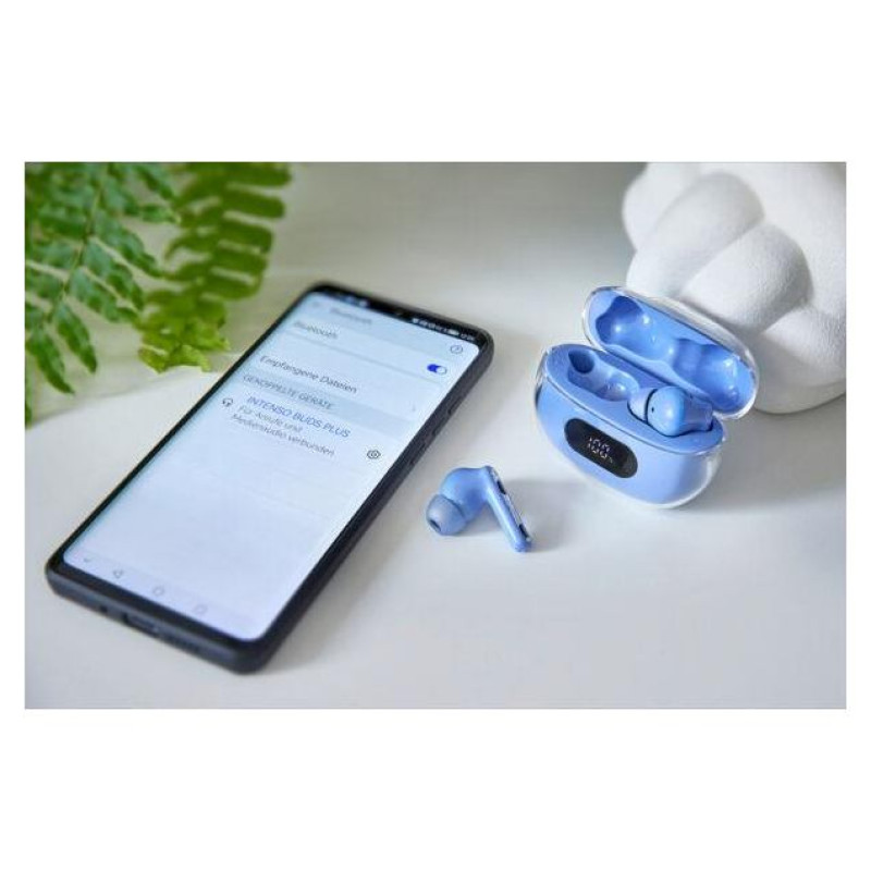 Intenso HEADSET BUDS PLUS T310AE/BLUE 3720315 INTENSO